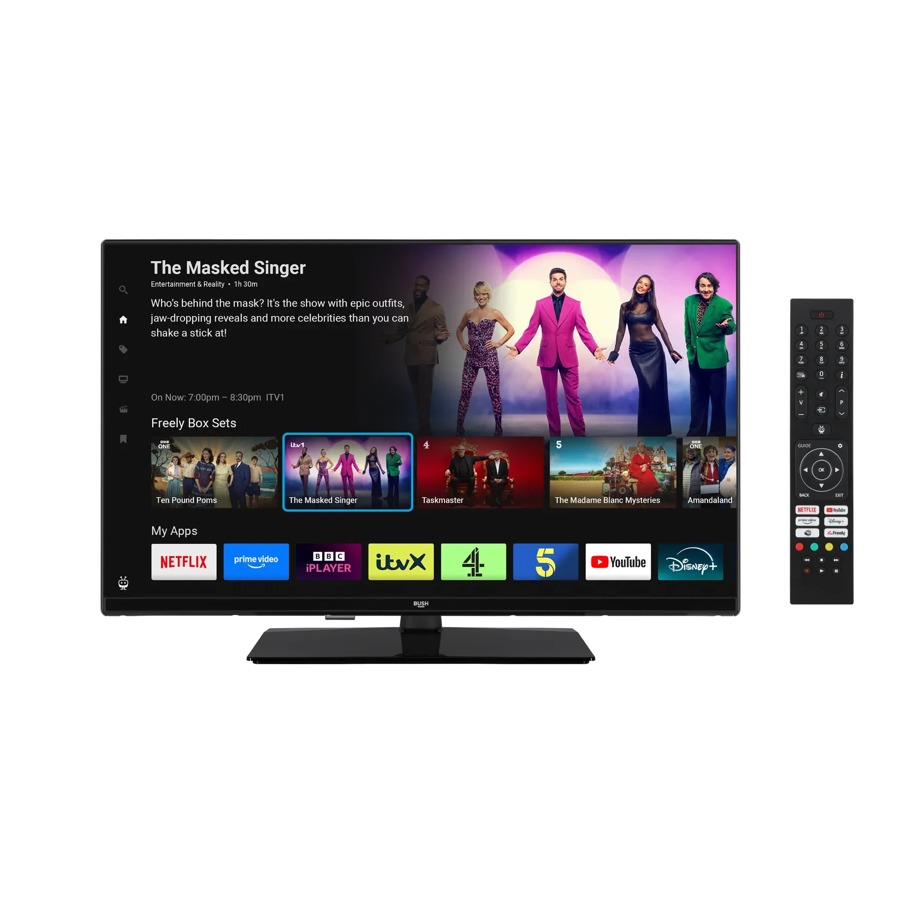 32 HD Ready remote