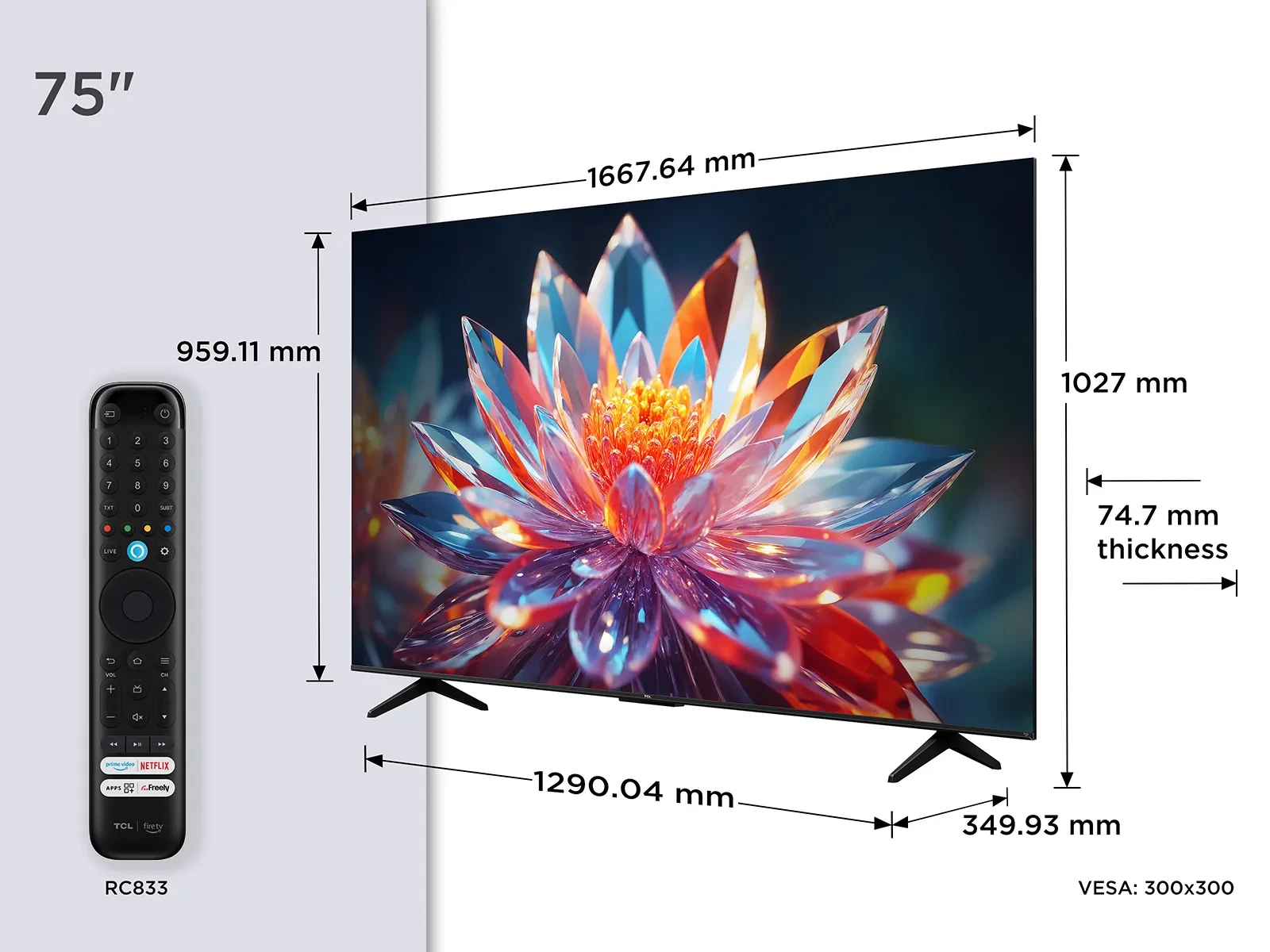 TCL TC6 75 remote_size
