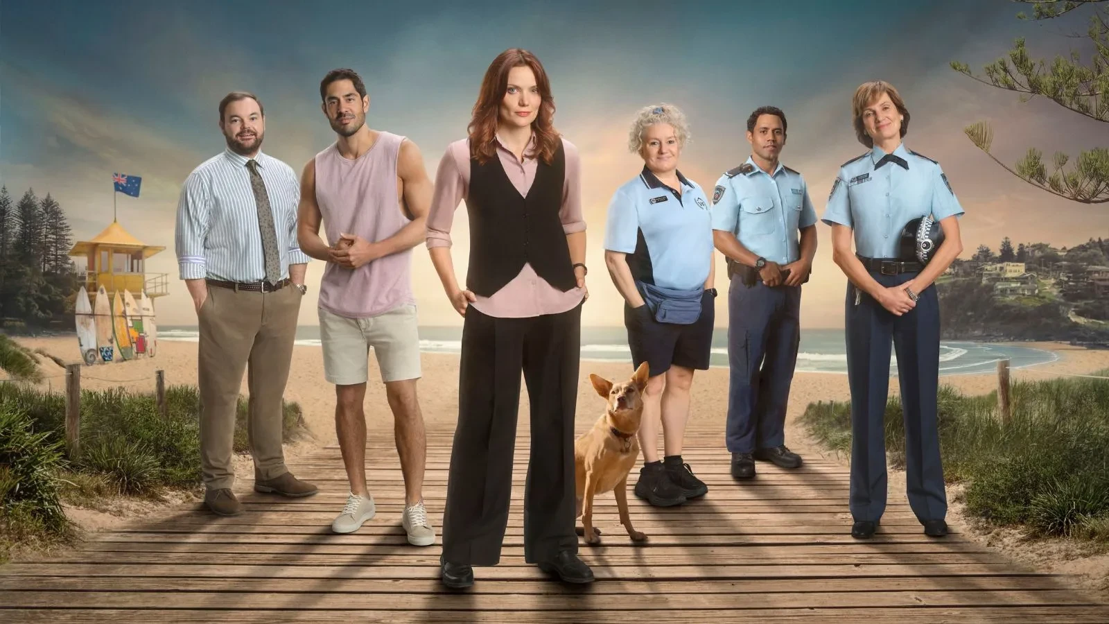 Anna Samson in Return to Paradise stood on a beach