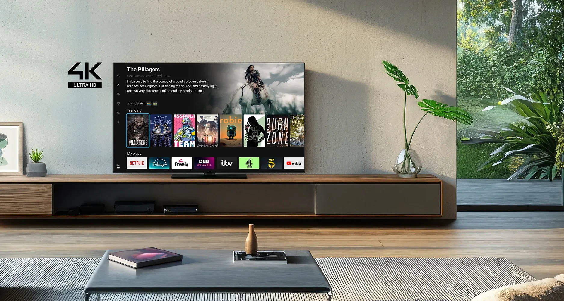 Panasonic 4k UHD feature lifestyle 2026