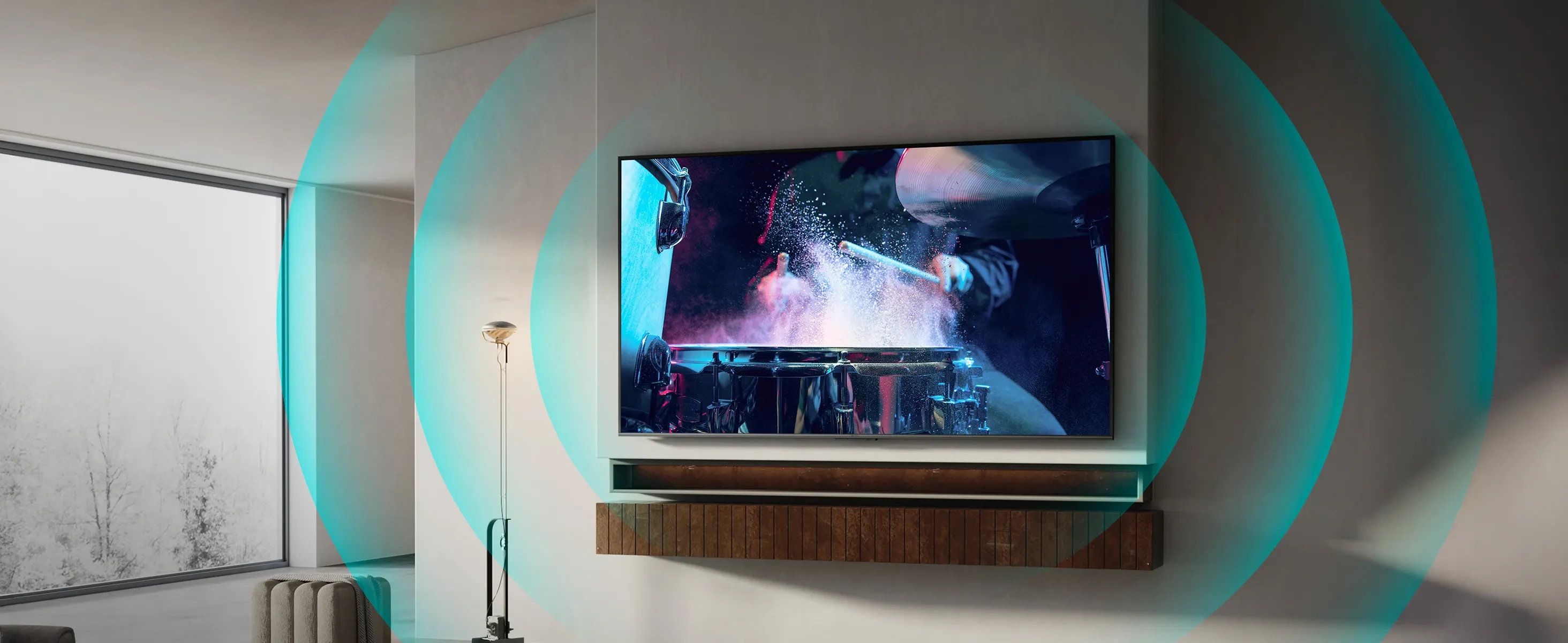 Hisense Built-in Subwoofer