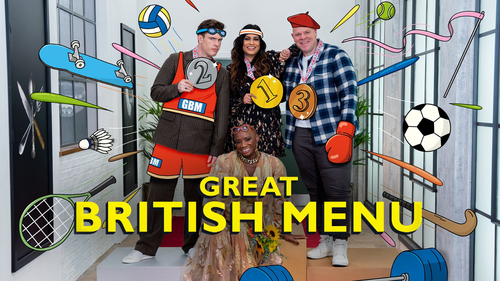 The Great British Menu on BBC - key art