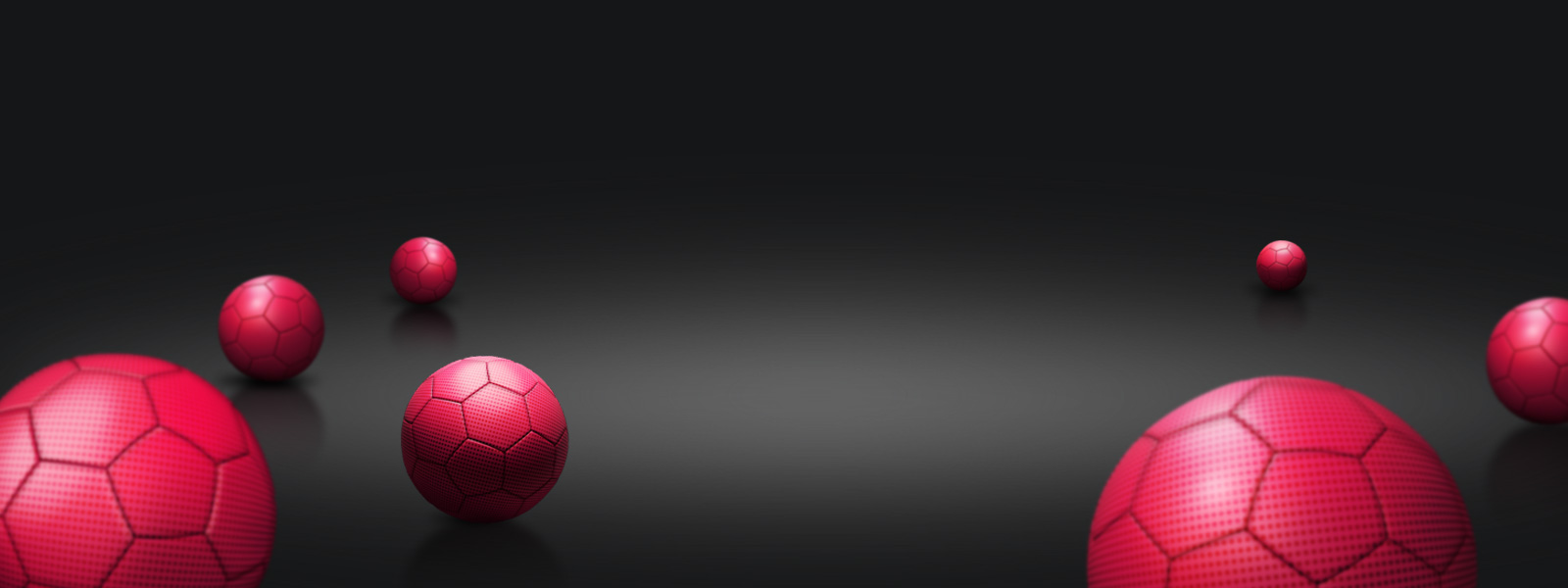 Footballs in Freely brand style