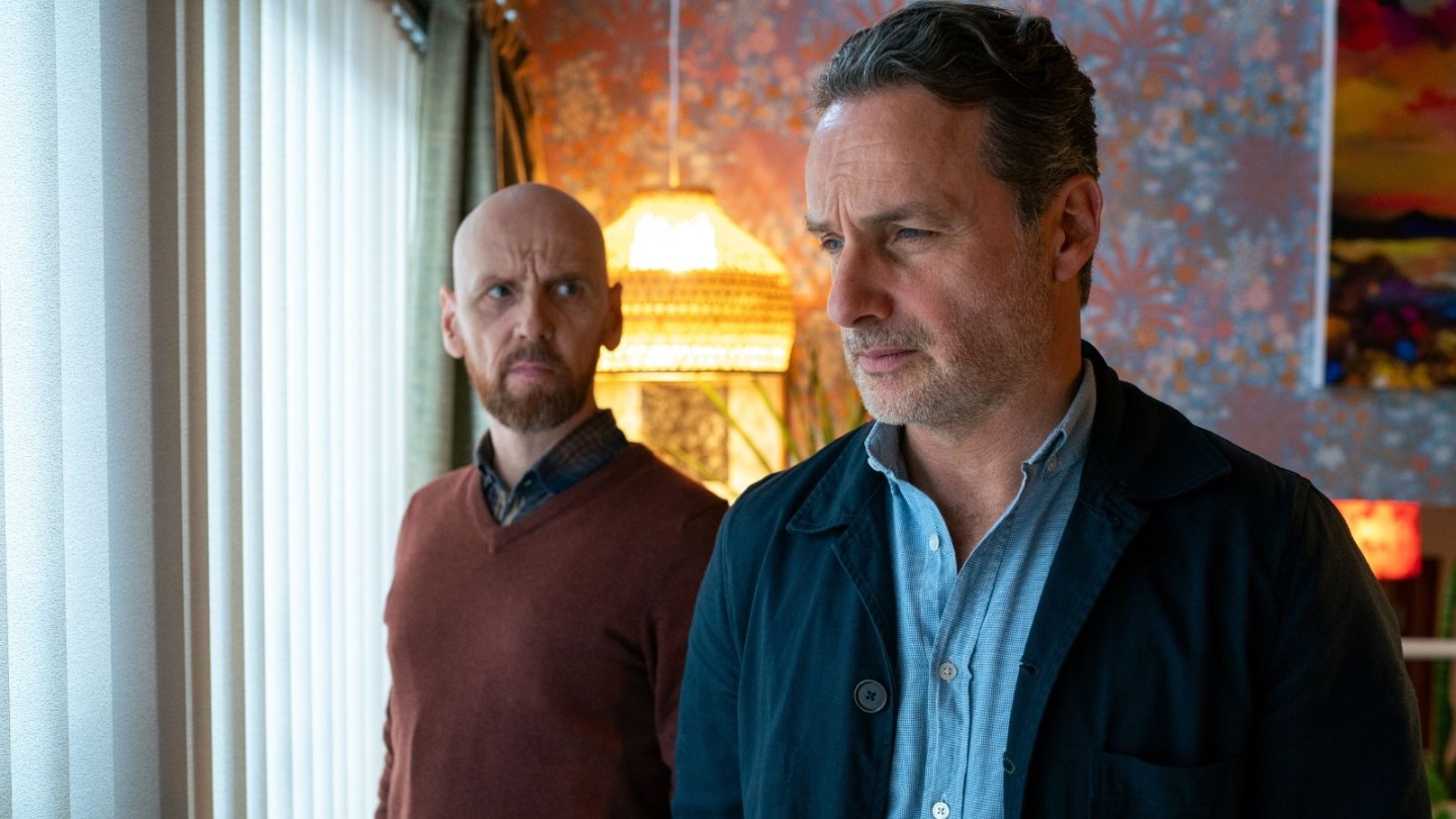 Ewen Bremner and Andrew Lincoln in Cold Water