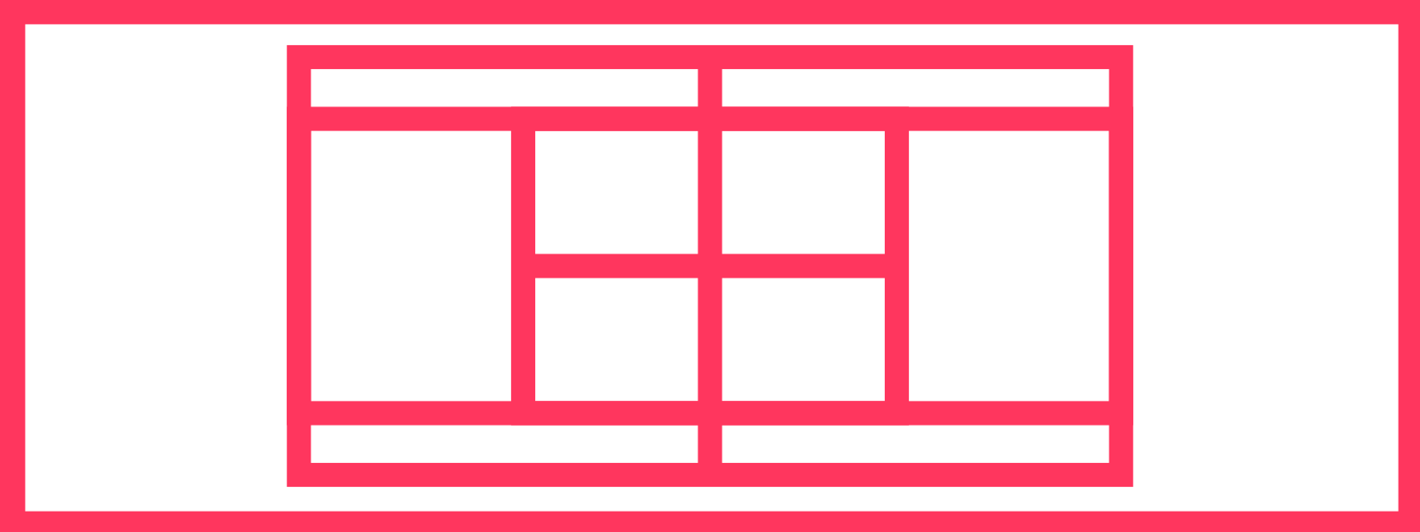 Tennis court mapped out in pink