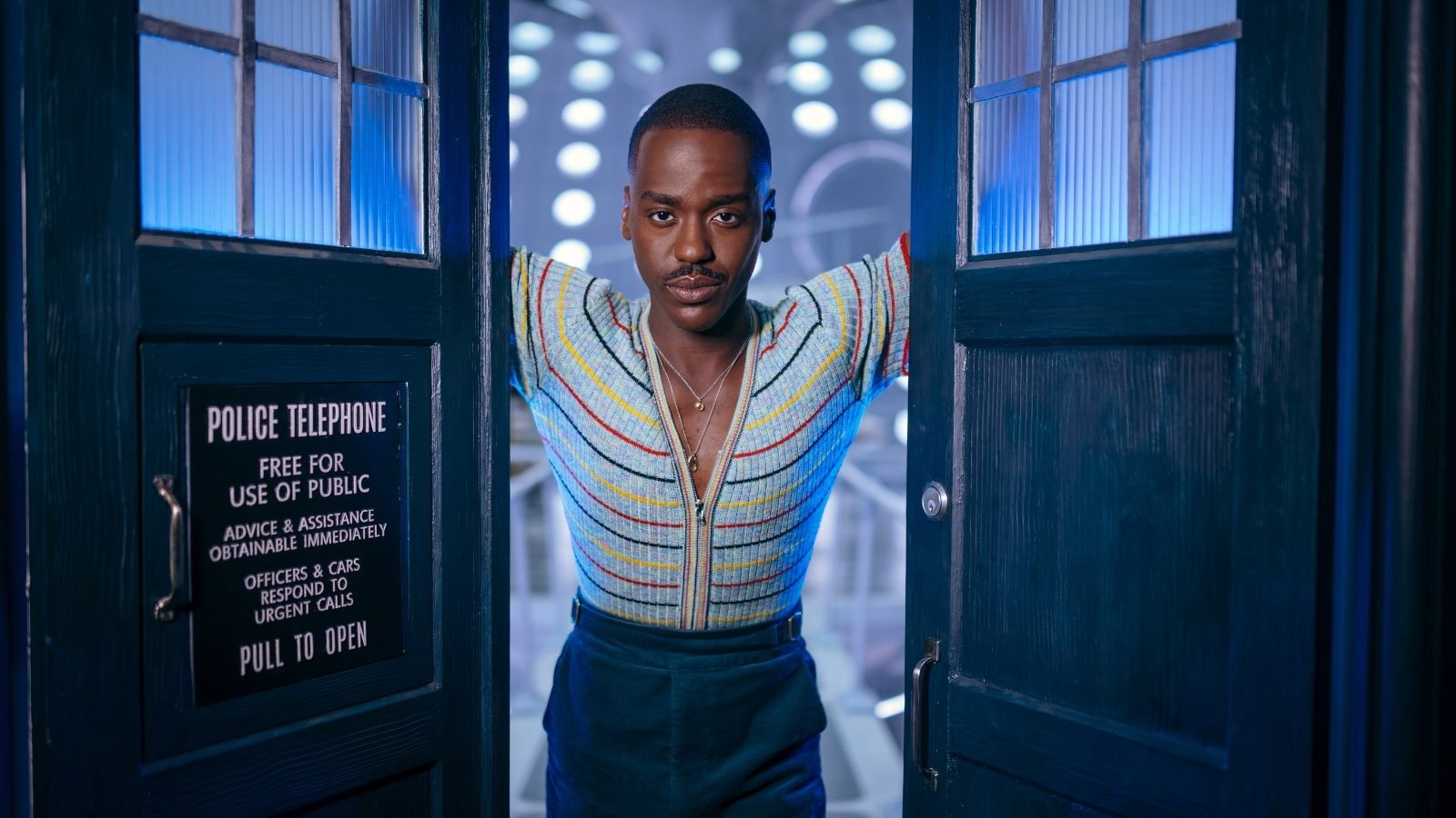 Ncuti Gatwa as The Doctor, in Doctor Who on BBC