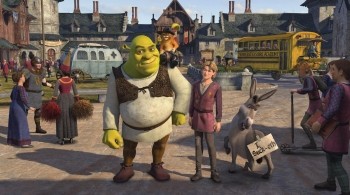 Shrek and Donkey in Shrek the Third