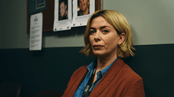 Eve Myles appears as Detective Annie Cassidy in Gone