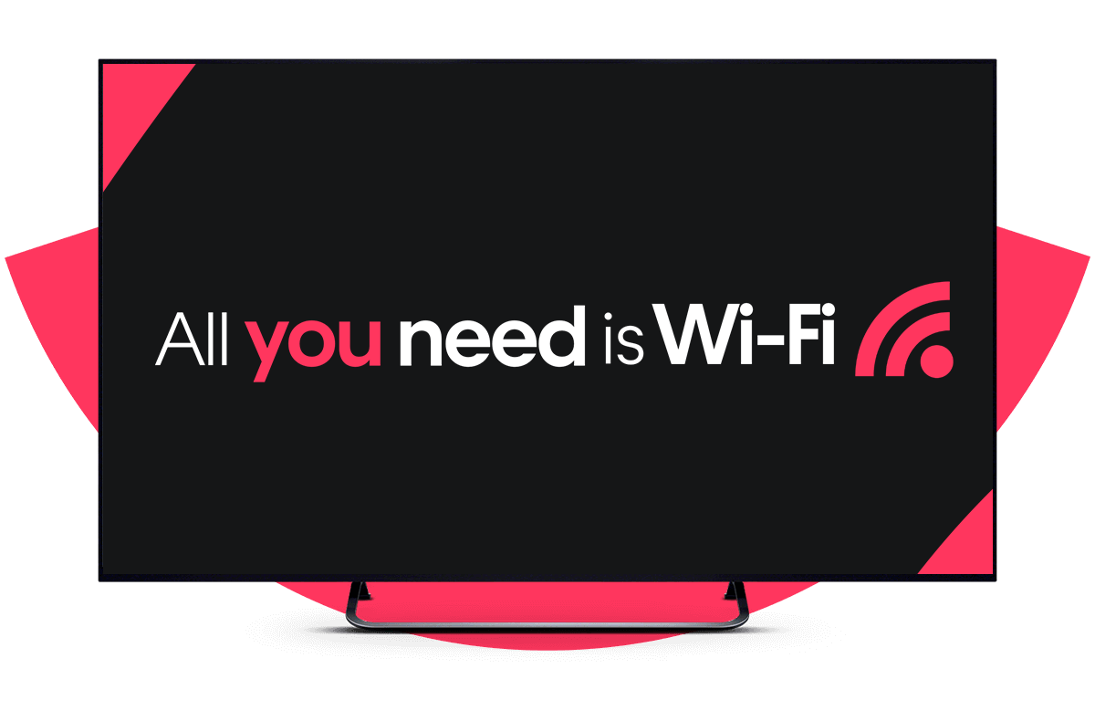 All you need is Wi-Fi 