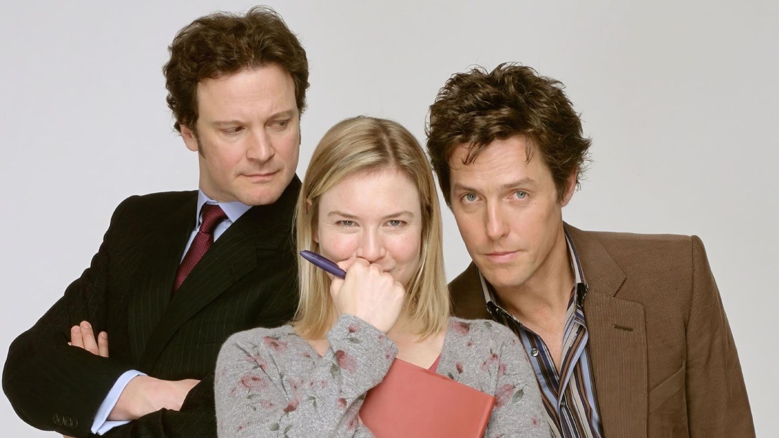 Renée Zellweger, Colin Firth and Hugh Grant in Bridget Jones: The Edge of Reason