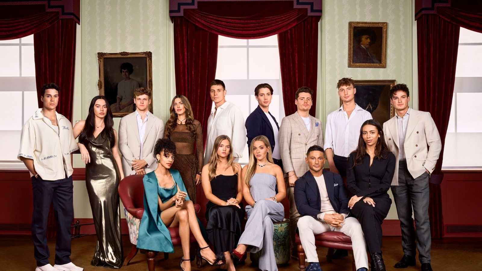 Key art with the cast of Made in Chelsea