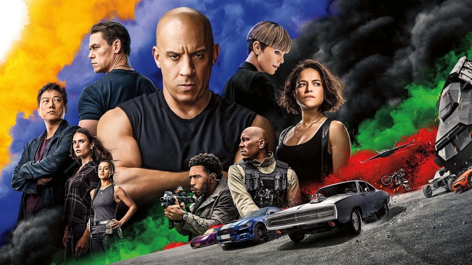 Key art for Fast and Furious 9