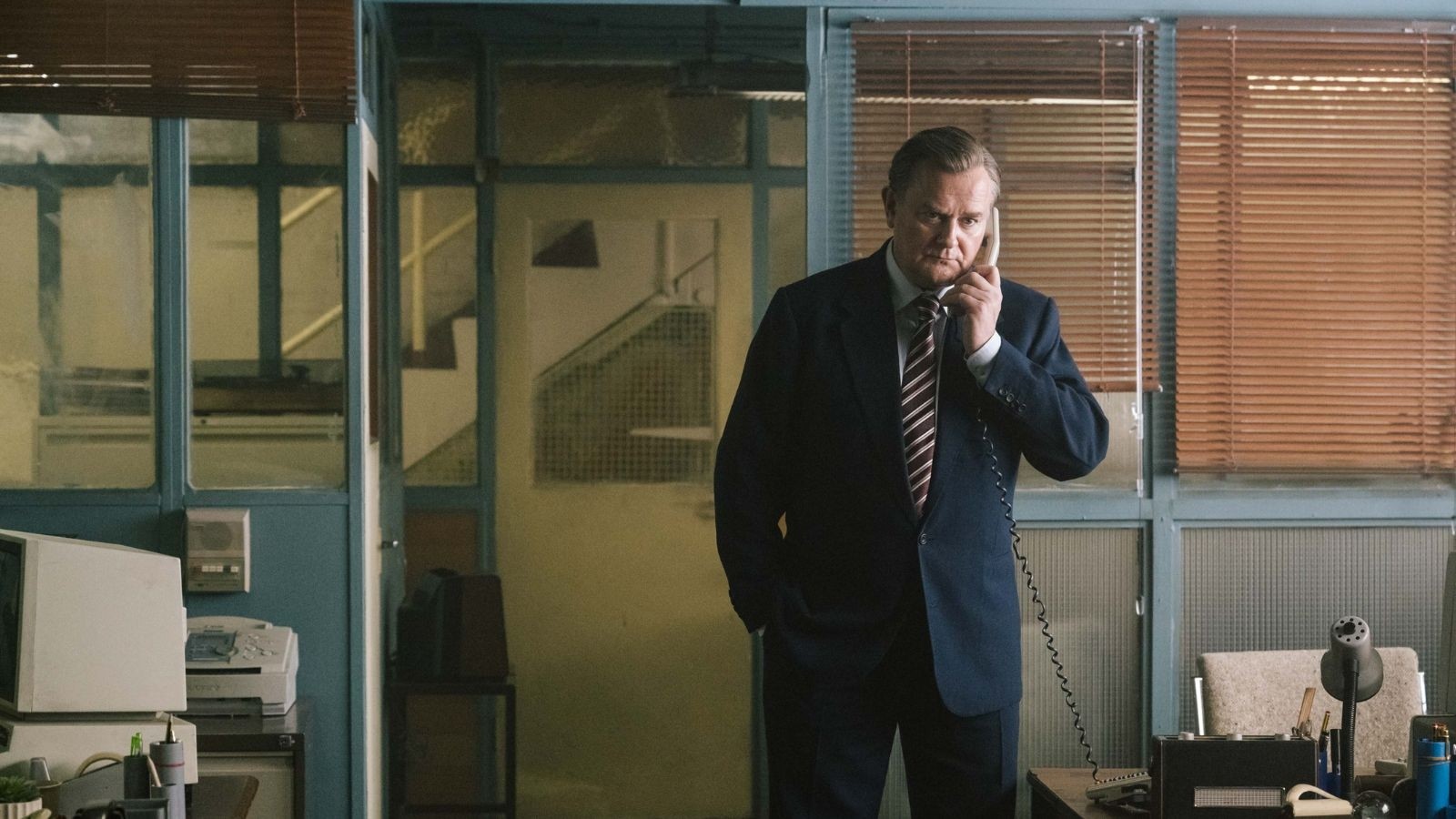Hugh Bonneville in The Gold