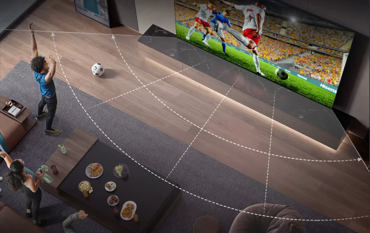 Hisense Wide viewing angle 