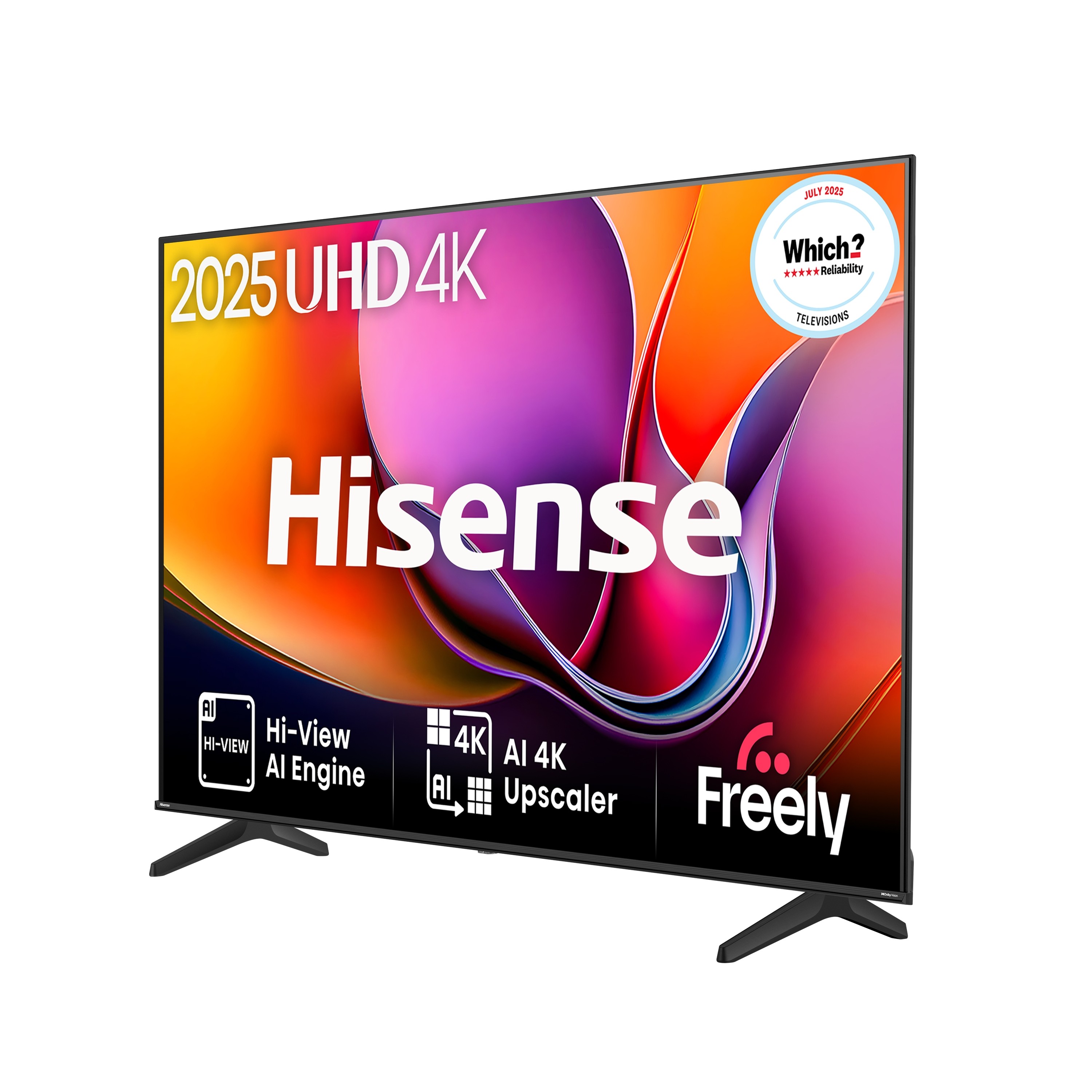 新品未使用 Hisense A6Kシリーズ 43V型 4Kテレビ 43V型が約70,000円など、ネット機能を強化したハイセンス4K
