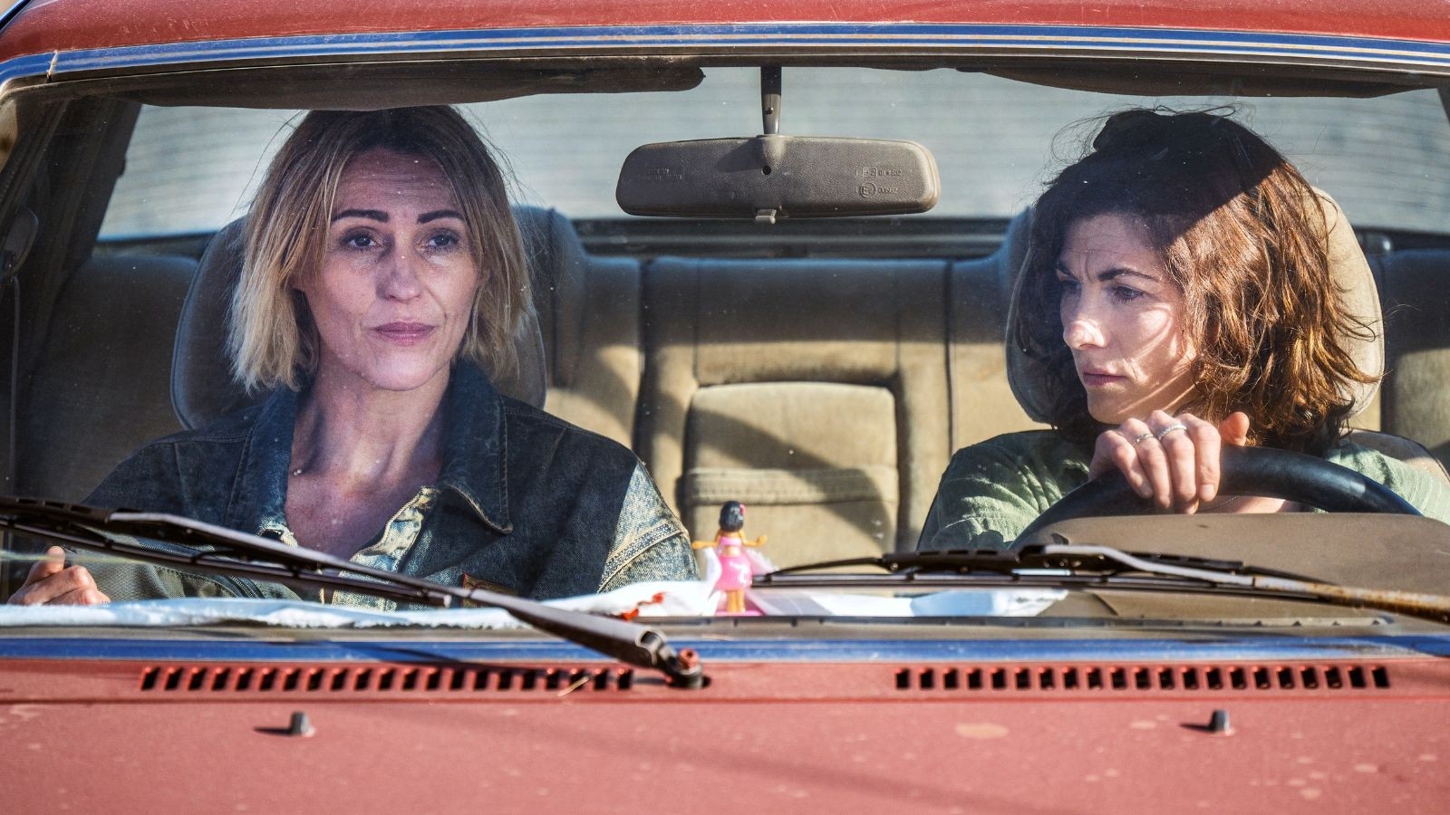 Suranne Jones and Jodie Whittaker in the up-coming drama Frauds