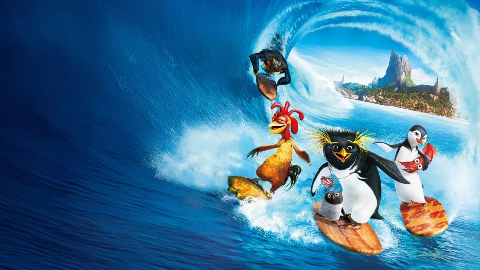 Surf's up movie key art