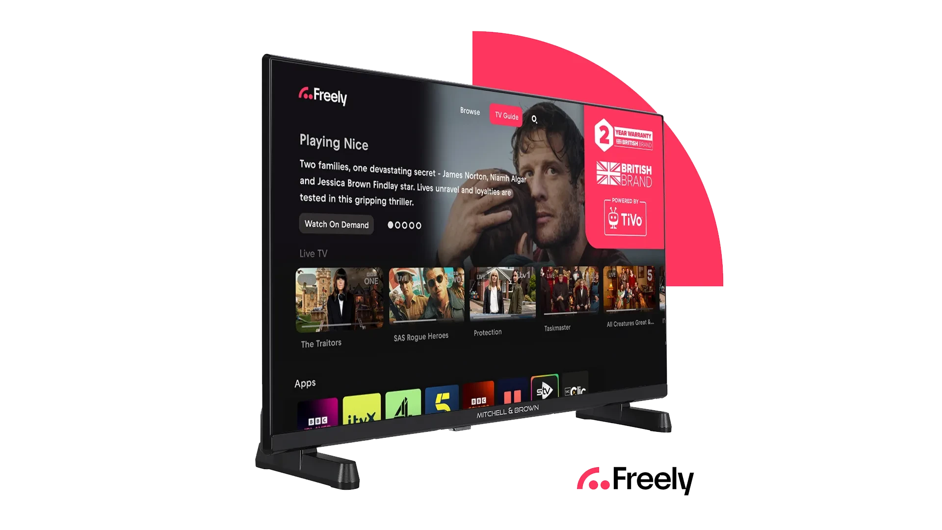 M&B 32DU1811 HD Ready Side