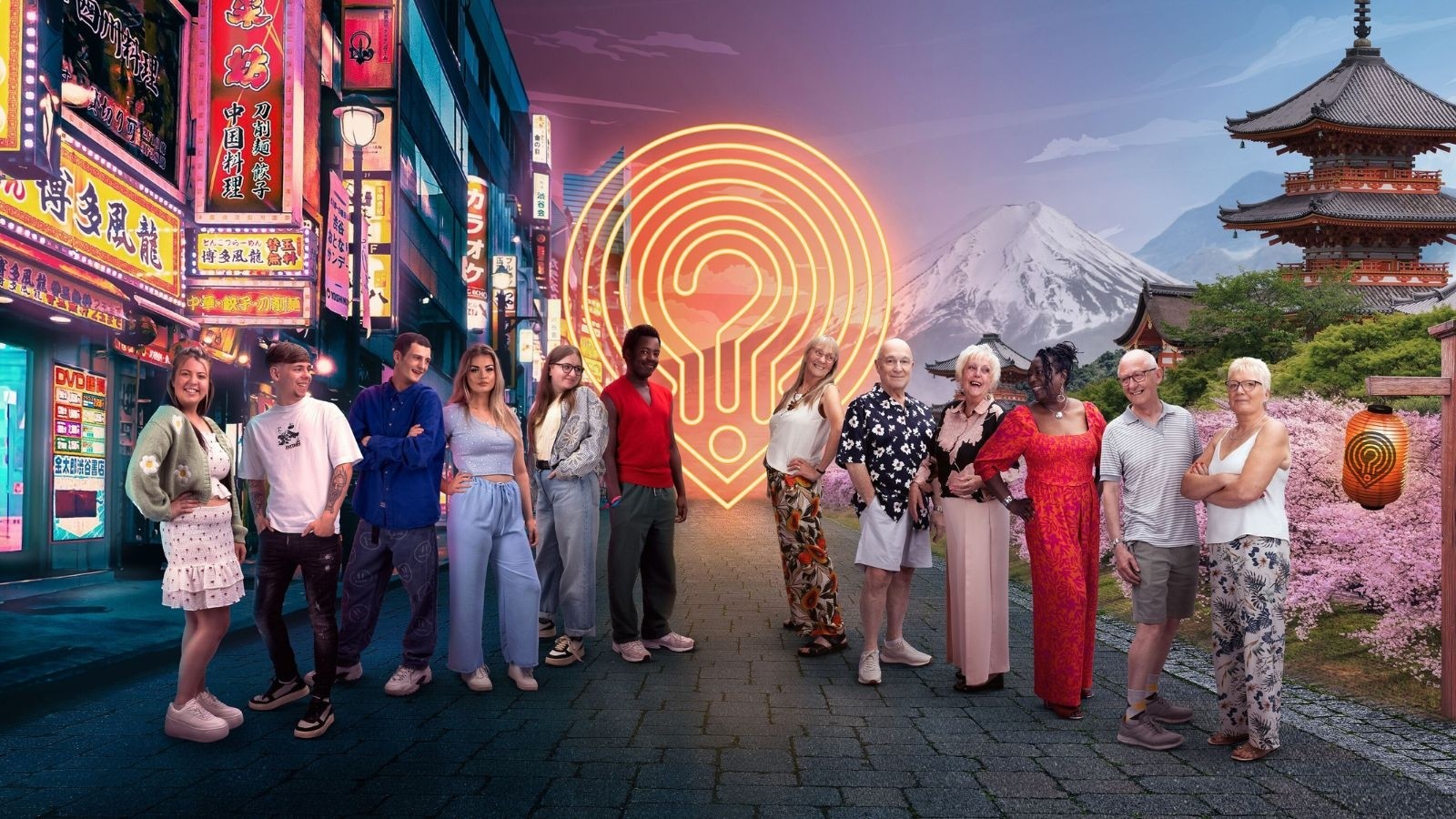 Competitors in Channel 4s game show Worlds Apart
