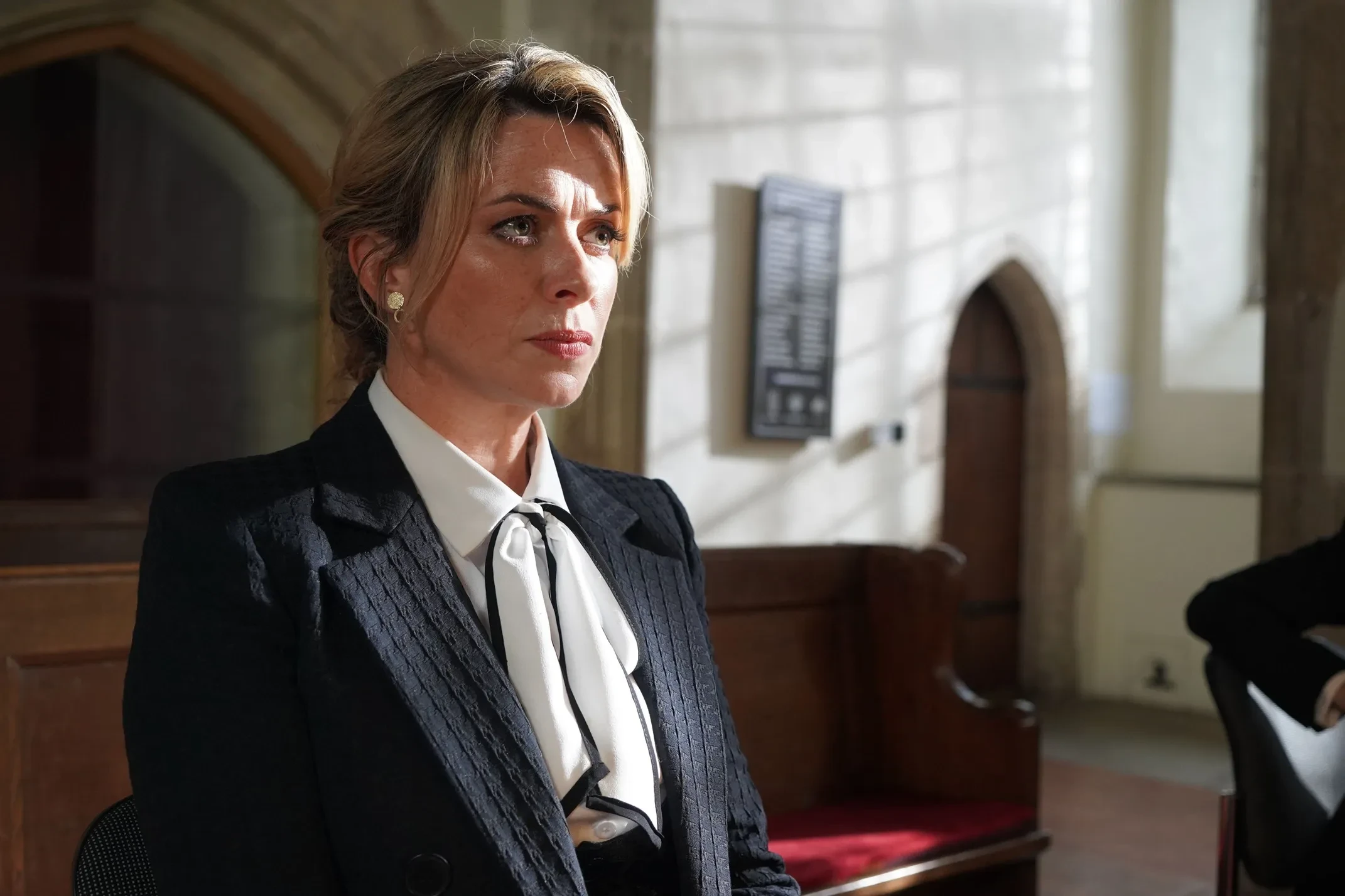 Eve Myles stars as Faith Howells in Keeping Faith