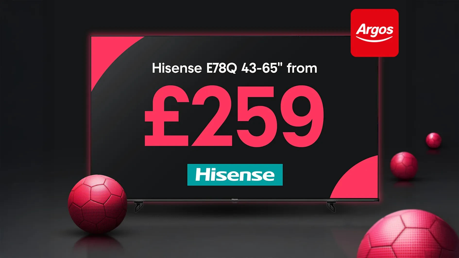 Argos Hisense May26 PP website banne