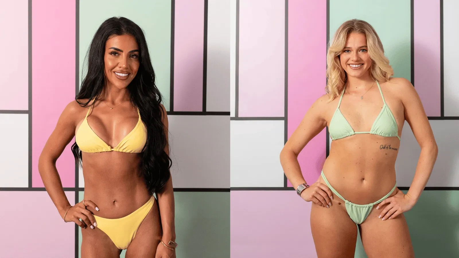 Halle & Tina from Love Island 2026