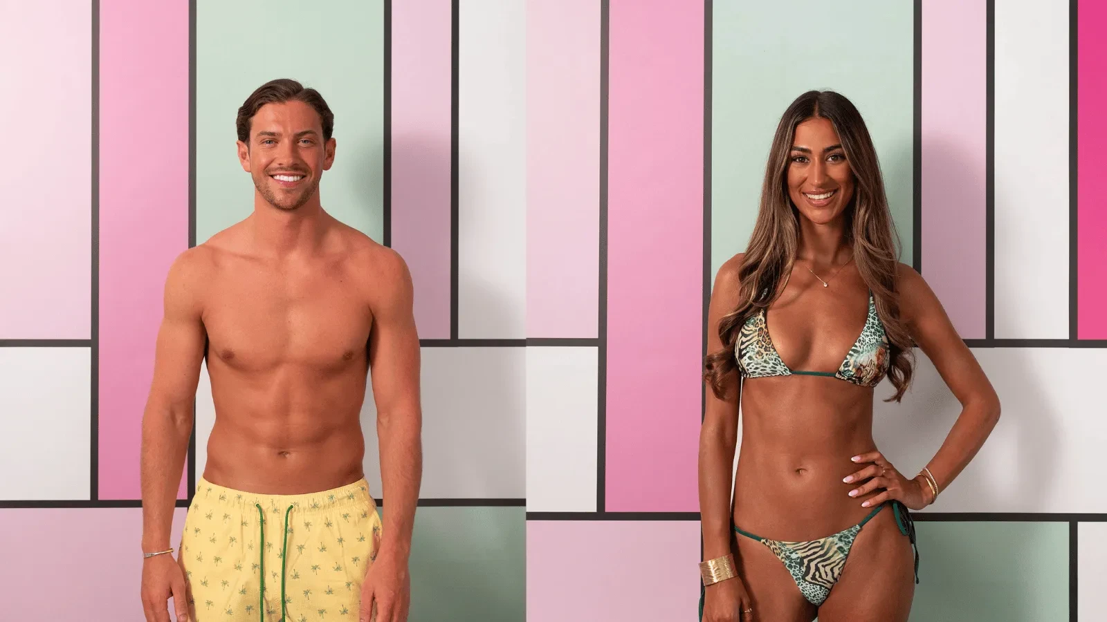 Love Island contestants Kavan Murphy and Priya Jaswal