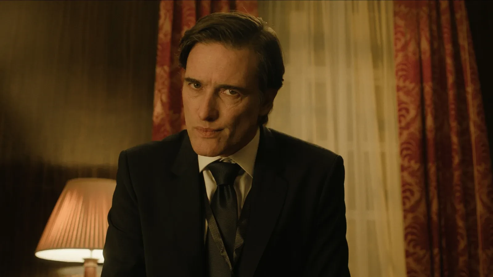 Ed Stoppard in The Undeclared War, appearing in a tense political and national security drama scene.