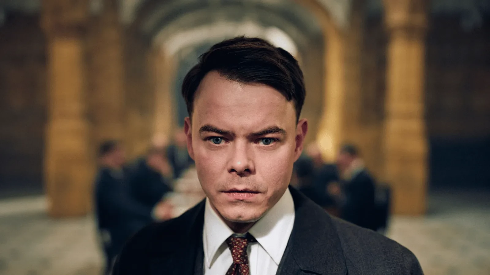 Charlie Heaton as Charles Shelby in the next generation of Peaky Blinders
